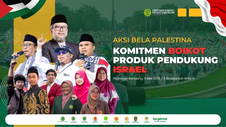 Aksi Bela Palestina, Persatuan Islam Kabupaten Ngawi Mengajak Turun Aksi